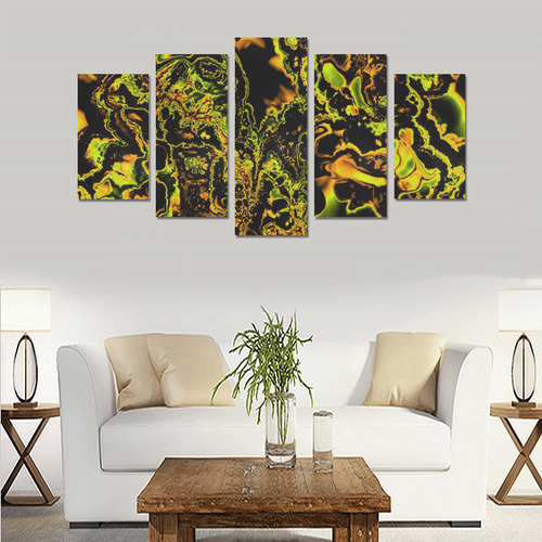 power fractal F by JamColors Canvas Print Sets A (No Frame)
