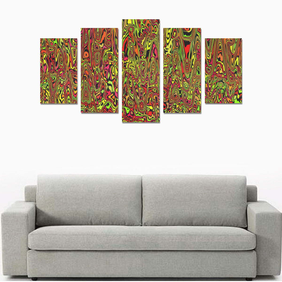 modern abstract 45C by JamColors Canvas Print Sets A (No Frame)