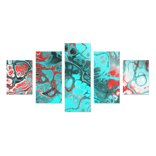 awesome fractal 35G by JamColors Canvas Print Sets B (No Frame)