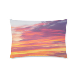 Fire in the sky photo Custom Zippered Pillow Case 16"x24"(Twin Sides)