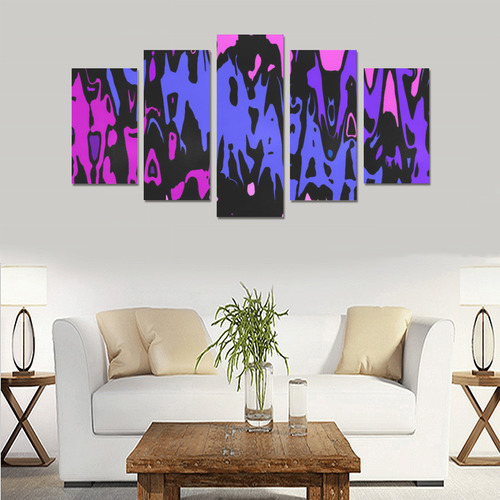 modern abstract 46B by JamColors Canvas Print Sets A (No Frame)