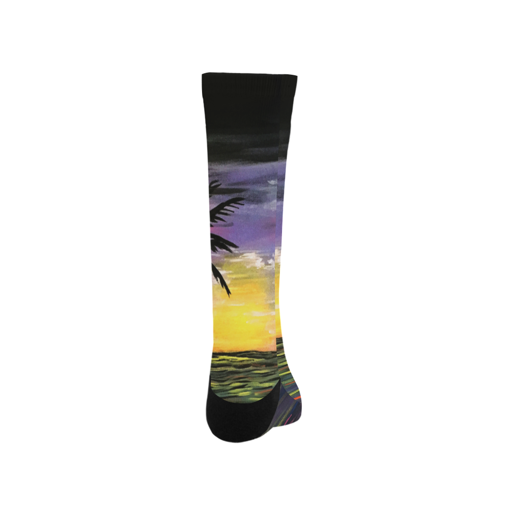 Sunset Sea Trouser Socks