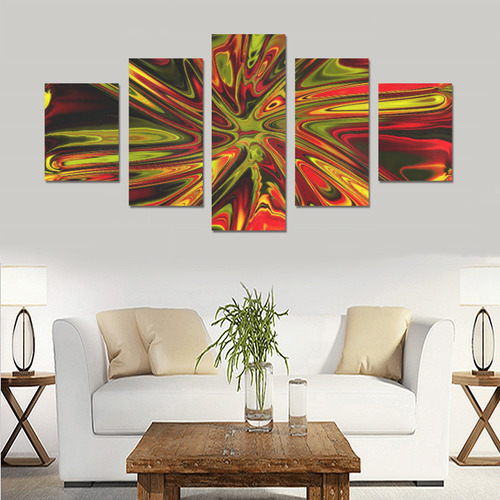new fractal 717B by JamColors Canvas Print Sets B (No Frame)
