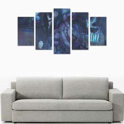 Journey to the Magic Academy Canvas Print Sets A (No Frame)