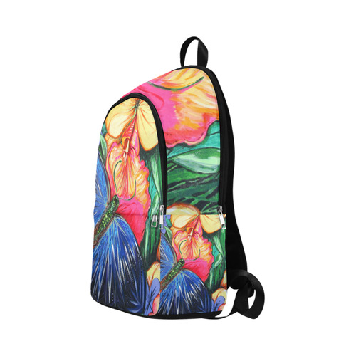 Butterfly Life Fabric Backpack for Adult (Model 1659)
