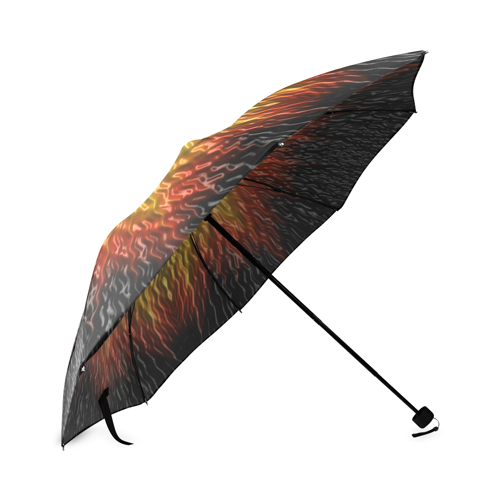 Exploding Star Meteor Fractal Abstract Foldable Umbrella (Model U01)