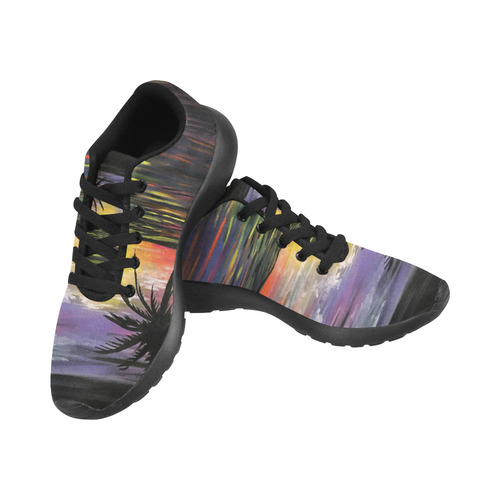 Sunset Sea Men's Running Shoes/Large Size (Model 020)