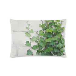 Watercolor Vines, climbing plant watercolor Custom Zippered Pillow Case 16"x24"(Twin Sides)