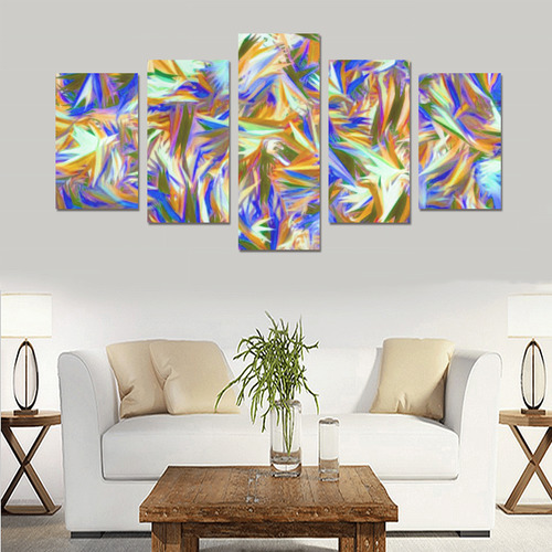 Modern abstract 21 E by JamColors Canvas Print Sets C (No Frame)
