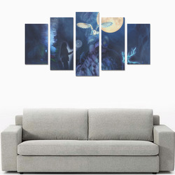 Journey to the Magic Academy Canvas Print Sets A (No Frame)