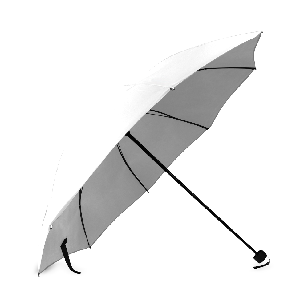 Winter White Foldable Umbrella (Model U01)