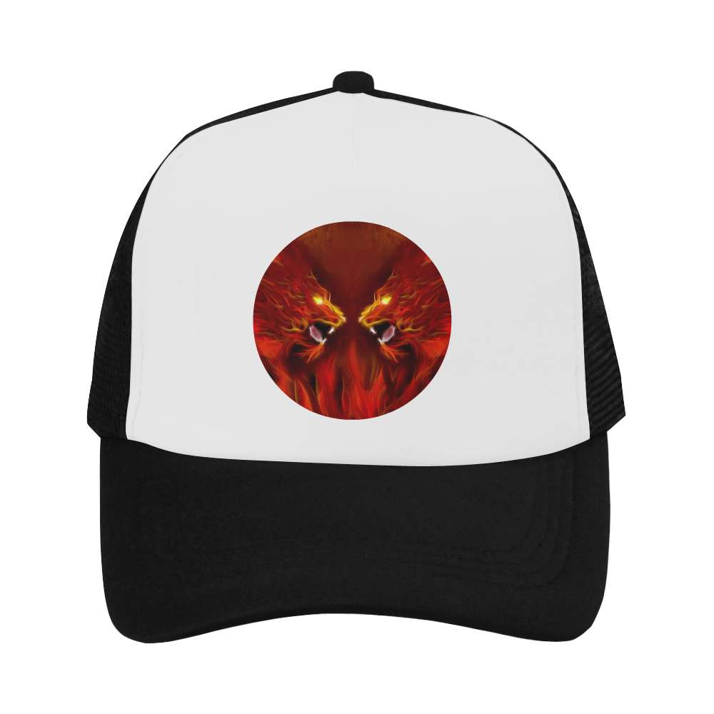 Fire Head Lions in Love ;-) Trucker Hat