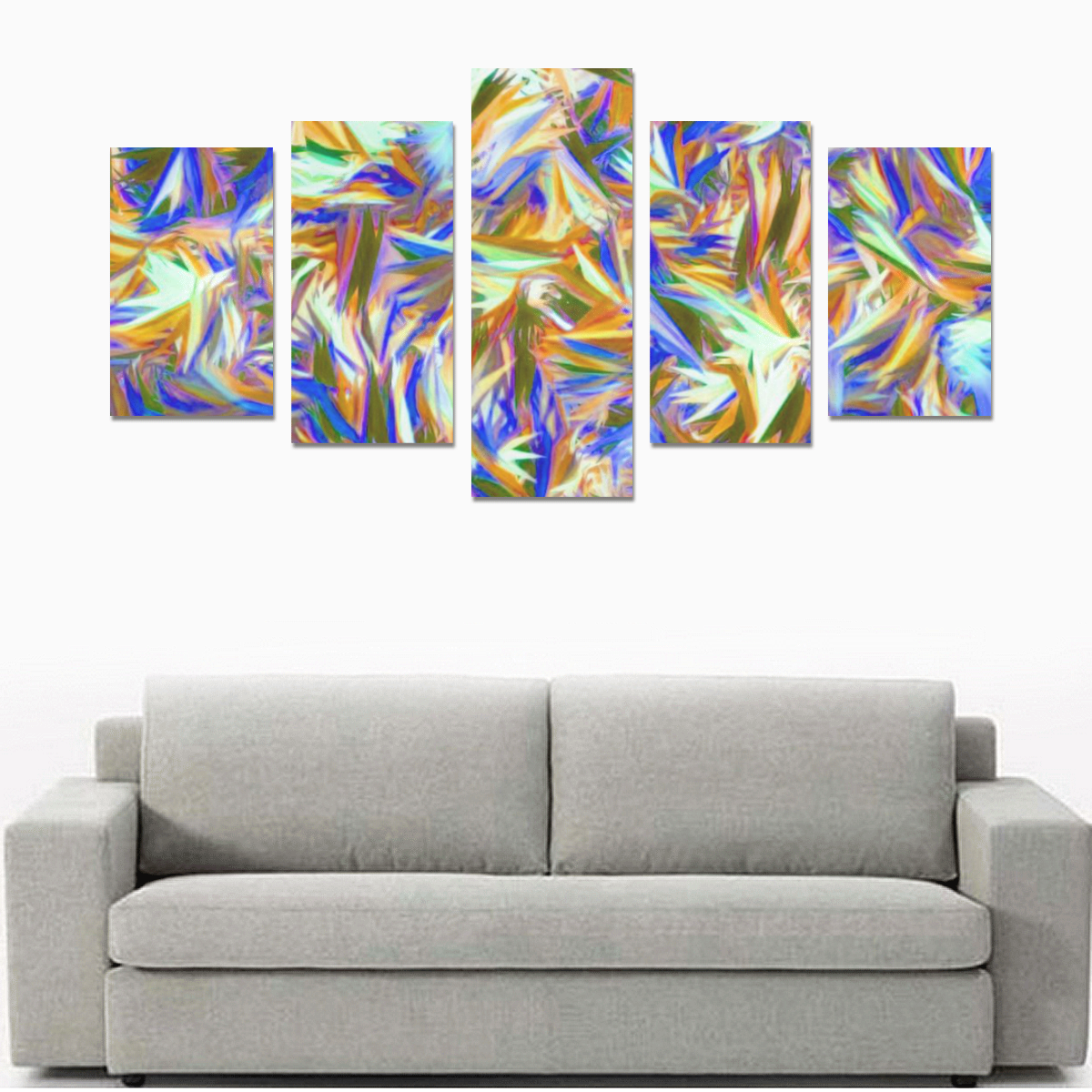 Modern abstract 21 E by JamColors Canvas Print Sets C (No Frame)