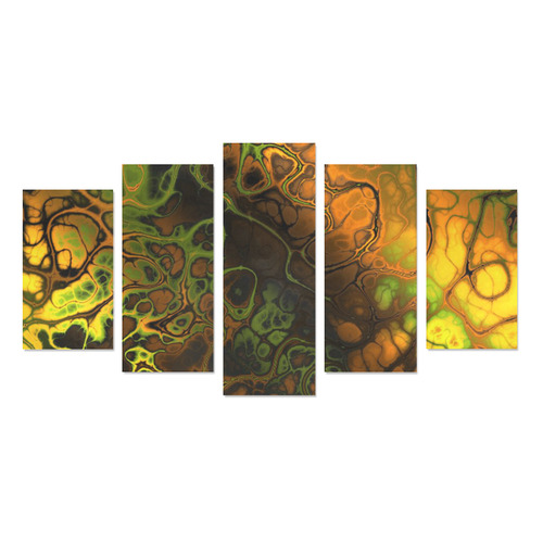 awesome fractal 35E by JamColors Canvas Print Sets A (No Frame)