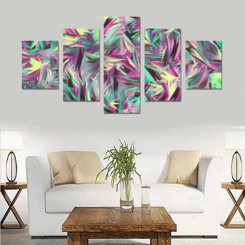 modern abstract 21 B by JamColors Canvas Print Sets B (No Frame)