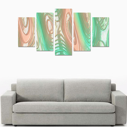 glossy 3D abstract 06 by JamColors Canvas Print Sets A (No Frame)