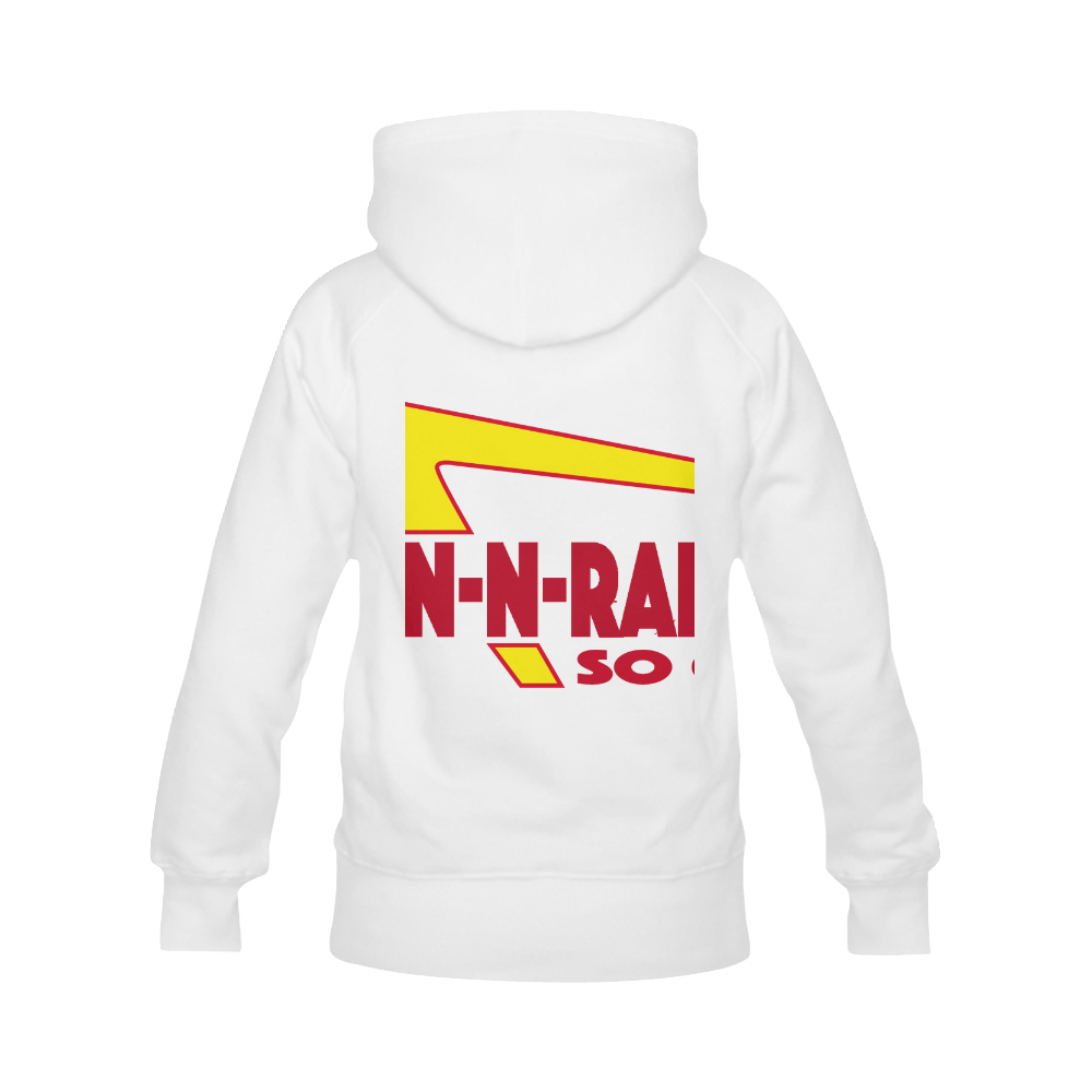 In n out socal mashup hoodie (white) Men's Classic Hoodie (Remake) (Model H10)