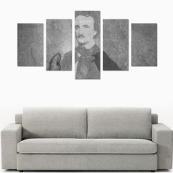 E.A. Poe - The Raven Canvas Print Sets C (No Frame)