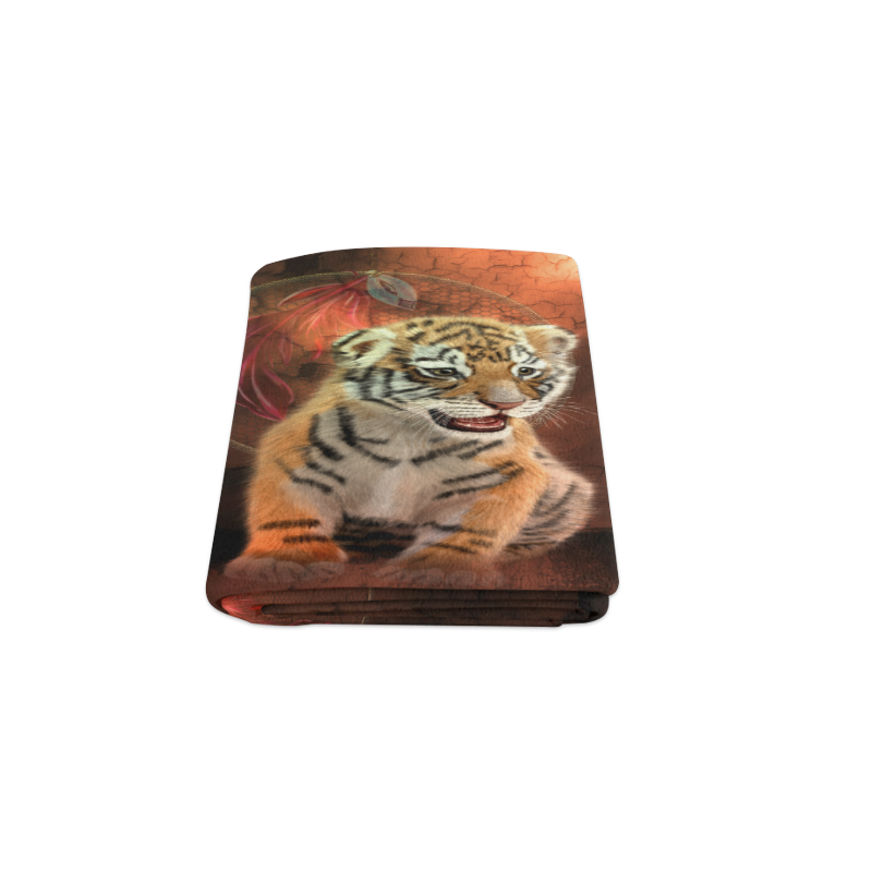 Cute little tiger Blanket 50"x60"