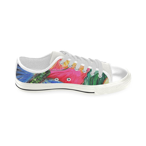 Butterfly Life Low Top Canvas Shoes for Kid (Model 018)
