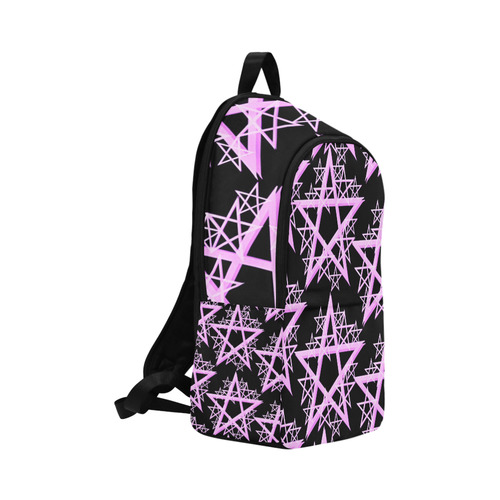 Purple Pentacle Backpack Fabric Backpack for Adult (Model 1659)