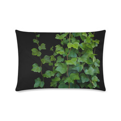 Vines, climbing plant watercolor Custom Zippered Pillow Case 16"x24"(Twin Sides)