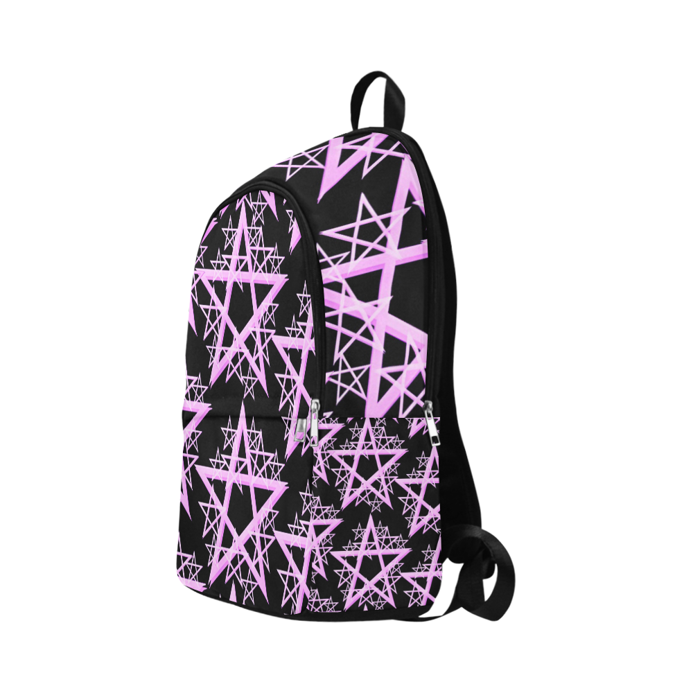 Purple Pentacle Backpack Fabric Backpack for Adult (Model 1659)