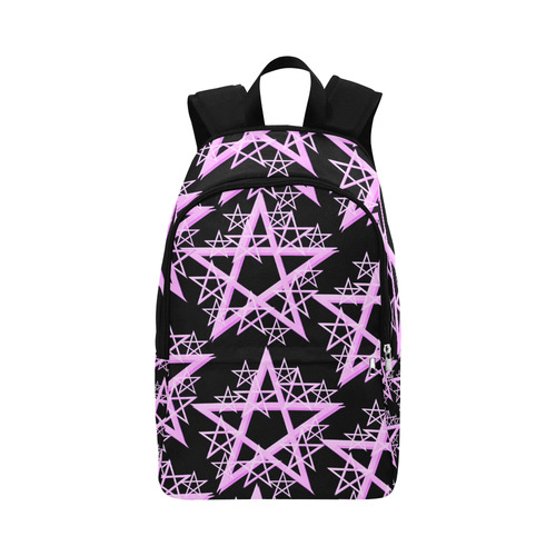 Purple Pentacle Backpack Fabric Backpack for Adult (Model 1659)