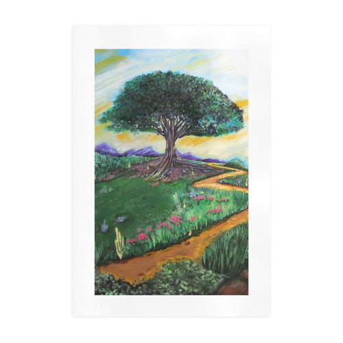 Tree Of Imagination Art Print 19‘’x28‘’