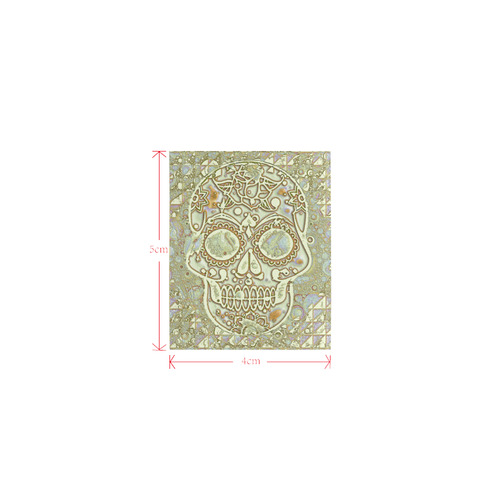 color skull 9 by JamColors Logo for Men&Kids Clothes (4cm X 5cm)