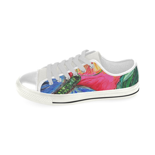 Butterfly Life Low Top Canvas Shoes for Kid (Model 018)