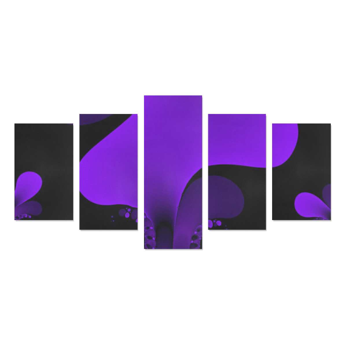 purple Canvas Print Sets C (No Frame)