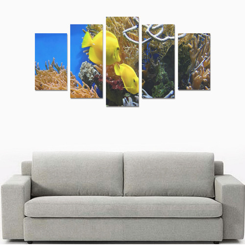 Under The Sea Adventure Canvas Print Sets A (No Frame)