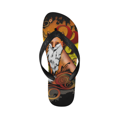 Outdoor Fox Flip Flops for Men/Women (Model 040)