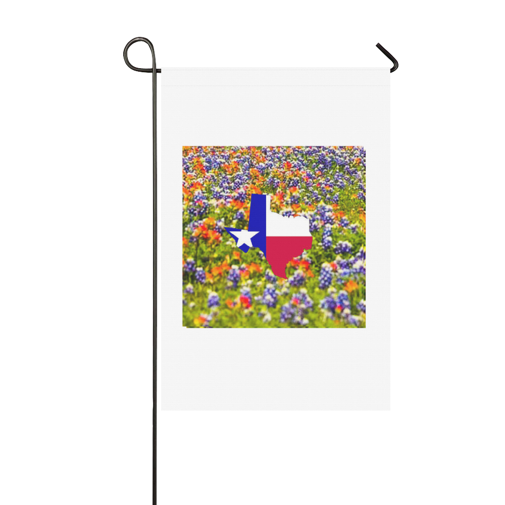 Texas Bluebonnett Garden Flag Garden Flag 12‘’x18‘’（Without Flagpole）