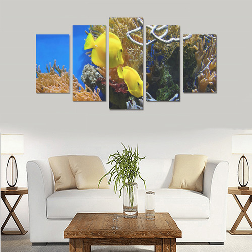 Under The Sea Adventure Canvas Print Sets A (No Frame)