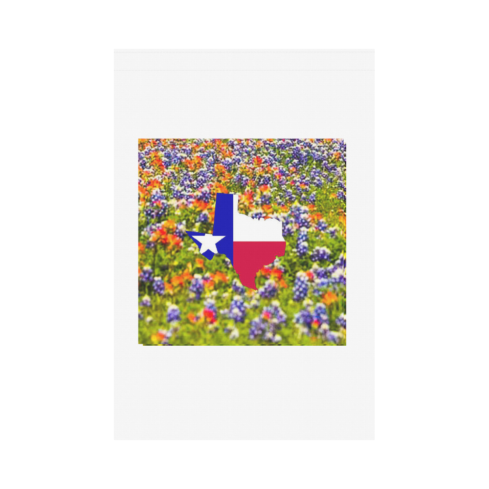 Texas Bluebonnett Garden Flag Garden Flag 12‘’x18‘’（Without Flagpole）