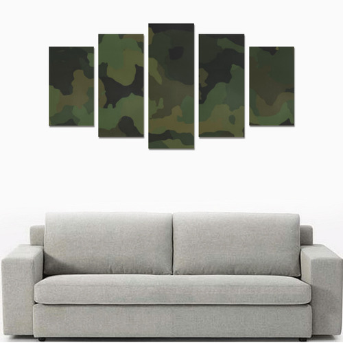 Camo 13 Canvas Print Sets A (No Frame)