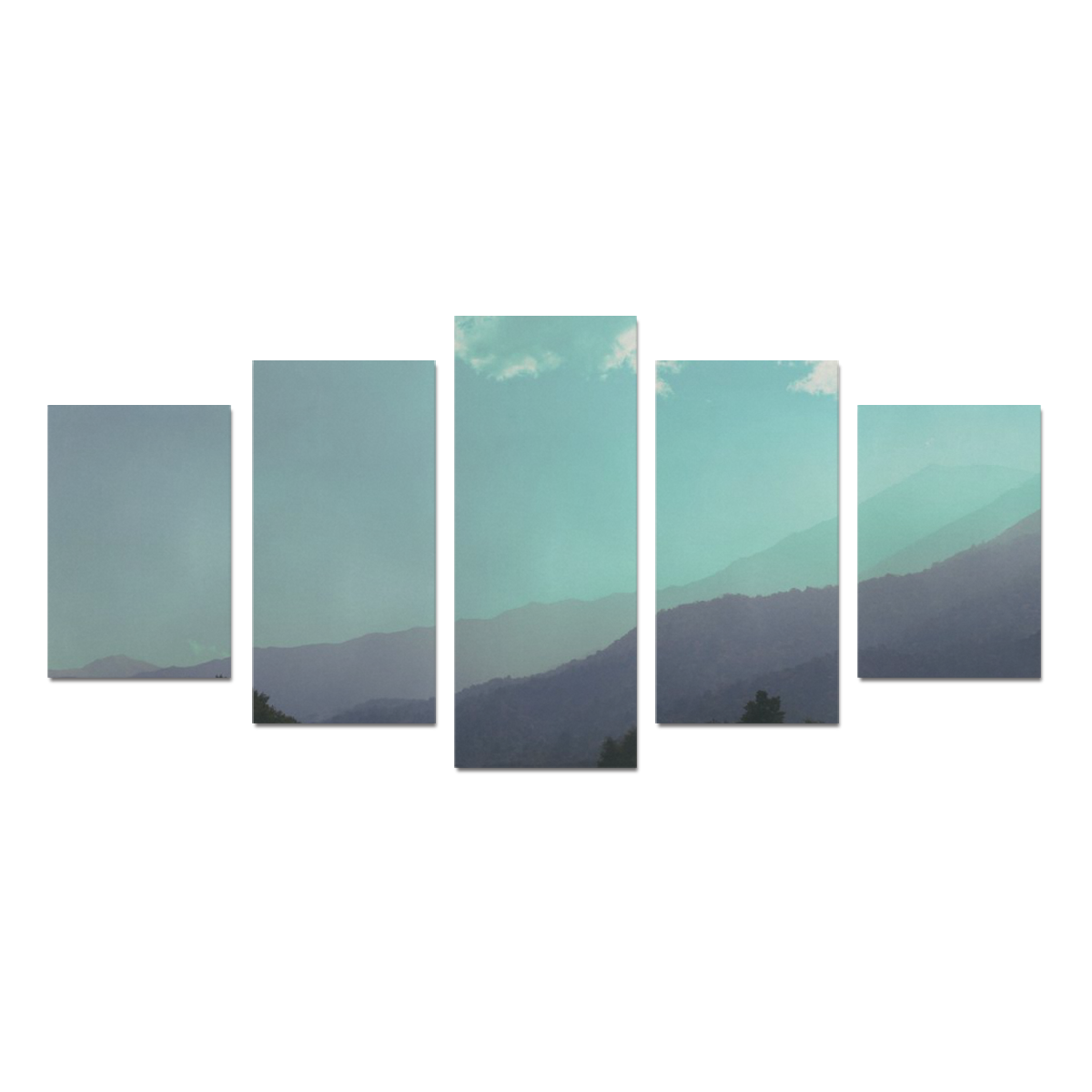 Deep Layers, photo Canvas Print Sets D (No Frame)