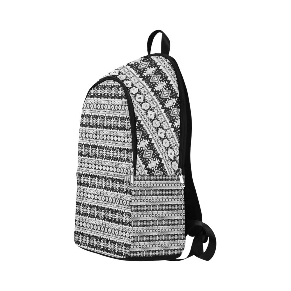 fancy tribal border pattern 17B by JamColors Fabric Backpack for Adult (Model 1659)