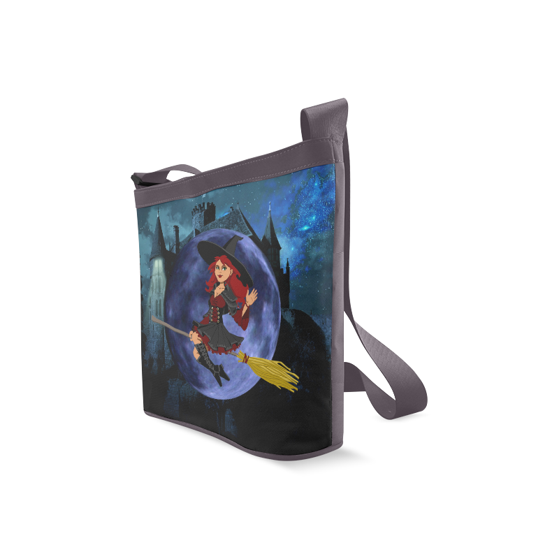 Witch and Blue Moon Crossbody Bags (Model 1613)