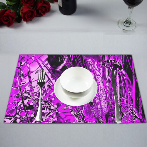 Purple Dream Place Mats Four Pack Placemat 12’’ x 18’’ (Set of 4)