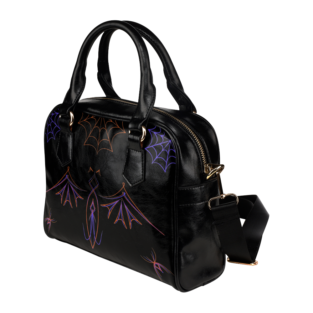 Haunted Hot Rod Handbag Shoulder Handbag (Model 1634)