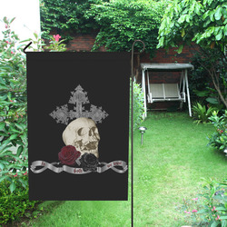 In Goth We Trust 2 Garden Flag 28''x40'' （Without Flagpole）