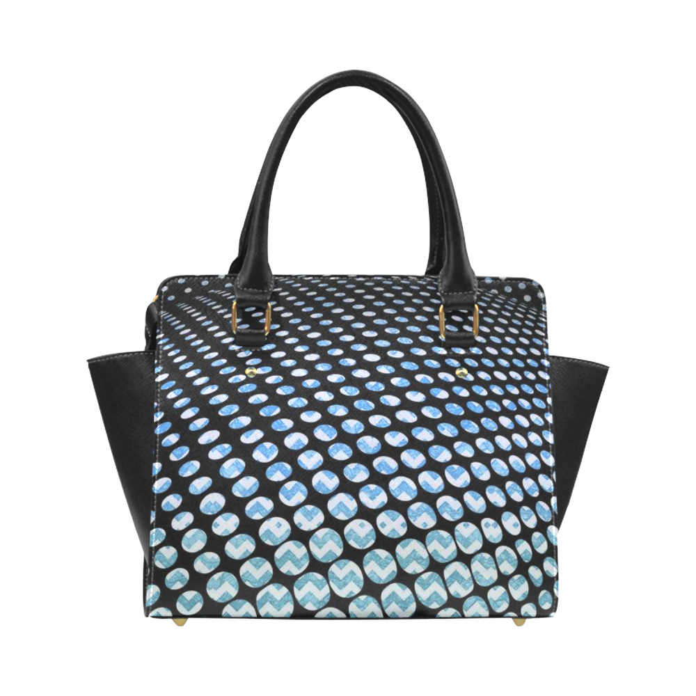 Spherical design with small spheres Classic Shoulder Handbag (Model 1653)