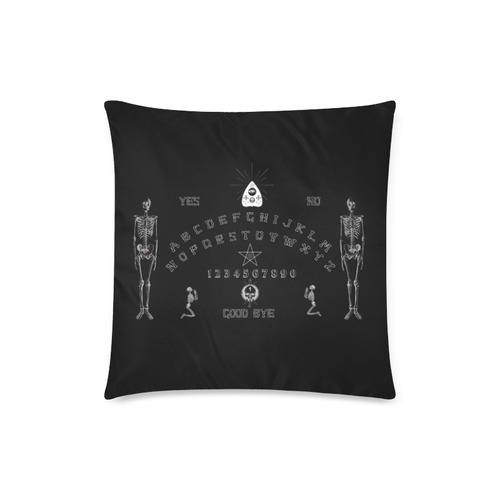 Gothic Ouija Witchboard Custom Zippered Pillow Case 18"x18"(Twin Sides)