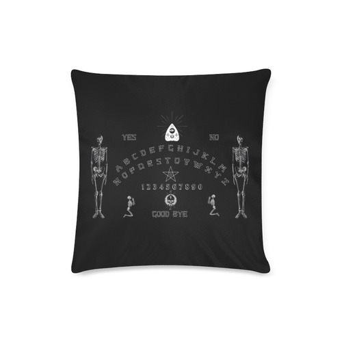 Gothic Ouija Witchboard Custom Zippered Pillow Case 16"x16"(Twin Sides)
