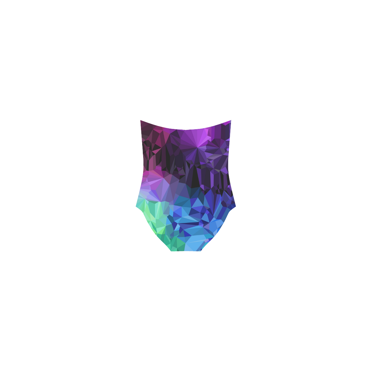 Mystic Crystals Strap Swimsuit ( Model S05)
