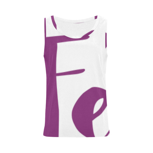 feactiva top2W All Over Print Tank Top for Women (Model T43)