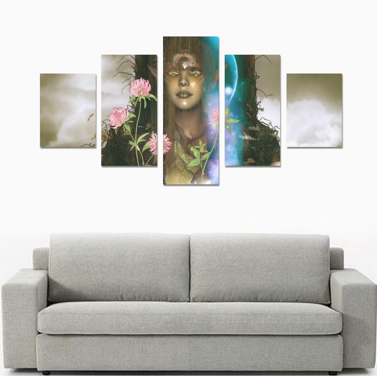The women of earth Canvas Print Sets B (No Frame)
